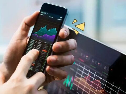 Gambar ilustrasi aplikasi investasi yang membantu pemula dan profesional