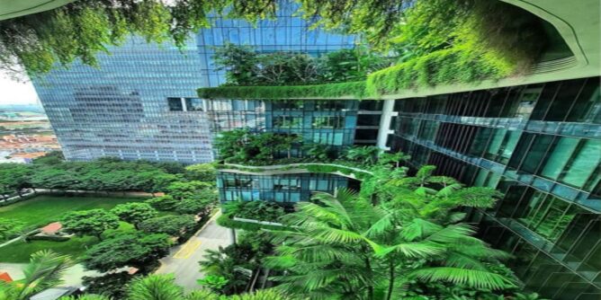 Contoh green building yang ramah lingkungan